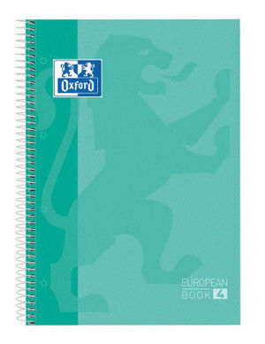 BLOC A5+ 5X5 120H VERDE MIND TAPA EXTRADURA ESPIRAL MICROPERFORADO SCRIBZEE OXFORD CLASSIC EUROPEANBOOK 4