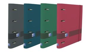 ARCHIVADOR A4 & YOU EUROPEANBINDER CON RECAMBIO 5X5 PIZARRA BORRABLE REGLA CON INDICES COLORES SURTIDOS SCRIBZEE OXFORD