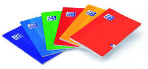 LIBRETA GRAPADA 48 HOJAS A5 CON MARGEN COLORES SURTIDOS OXFORD