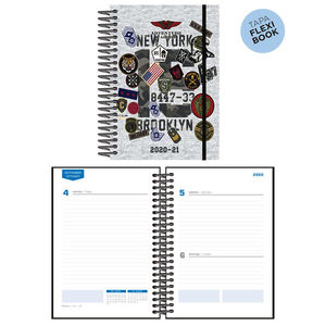 AGENDA ESCOLAR 2020 / 2021 DIA POR PAGINA PATCHES KATACRAK SENFORT