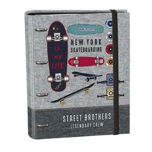 ARCHIVADOR RINGBOOK A4 4 ANILLAS SKATEBOARD LEGENDARY SENFORT