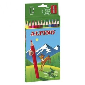 LAPICES 12 COLORES ALPINO 