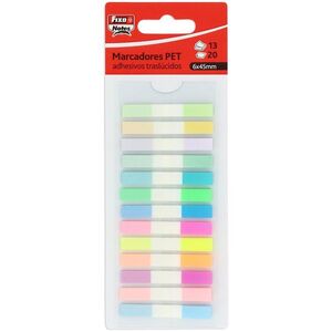 BLISTER 24 PACK 13 MARCADORES 20H 6X45MM SURTIDOS PASTEL