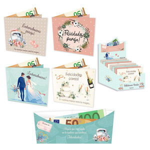 BILLETERO BODA UNIDADES SURTIDAS