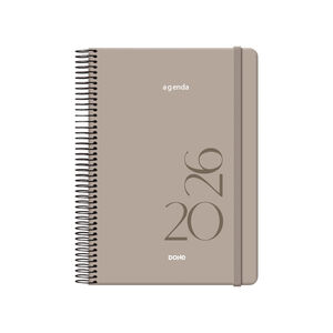 AGENDA 2026 DIA PAGINA MONTANA BEIGE DOHE