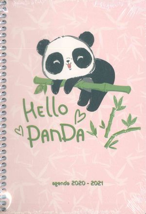 AGENDA ESCOLAR 2020-2021 A5 SEMANA VISTA HELLO PANDA