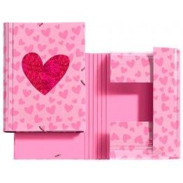 CARPETA CARTON DURO SOLAPAS LUREX AGATHA RUIZ DE LA PRADA