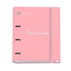 ARCHIVADOR A4 RINGBOOK 100 HOJAS 5X5 NOTEBOOK ROSA MIQUELRIUS