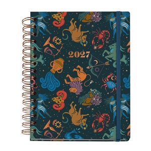 AGENDA 2027 DIA PAGINA PLUS W-O ZODIAC MIQUELRIUS