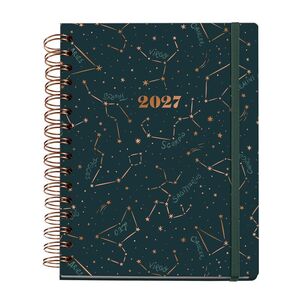 AGENDA 2027 DIA PAGINA PLUS W-O CONSTELLATIONS  MIQUELRIUS