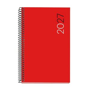 AGENDA 2027 DIA PAGINA POLIPROPILENO ACTIVA CITY ROJO MIQUELRIUS