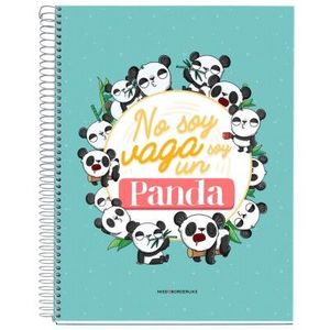 BLOC A4 5MM MIS BORDERLIKE NO SOY VAGA SOY UN PANDA MIQUELRIUS