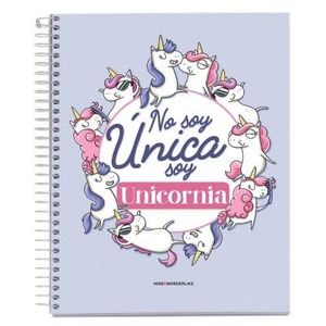 BLOC A5 5MM MIS BORDERLIKE NO SOY UNICA SOY UNICORNIA MIQUELRIUS