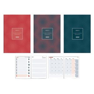 AGENDA PLANIFICADOR 2021 MENSUAL 15X21 CASTELLANO INGRAF