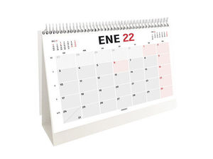 CALENDARIO 2022 MESA 21X14 CUADRO PARA ESCRIBIR INGRAF