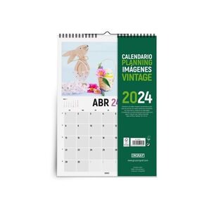 CALENDARIO 2024 VERTICAL 30X43 VINTAGE INGRAF