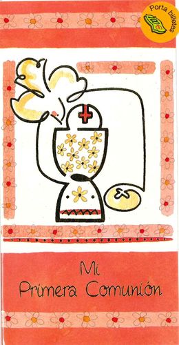 FELICITACION PORTABILLETES PRIMERA COMUNION BUSQUETS