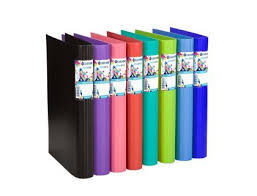 ARCHIVADOR A4 4 ANILLAS 25MM FOAM STYLE ROJO CARCHIVO