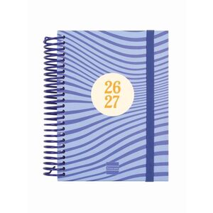 AGENDA ESCOLAR 2026/2027 DIA PAGINA DIVA OCTAVO OLAS FINOCAM