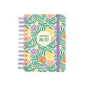 AGENDA ESCOLAR 2026/2027 DIA PAGINA COSMO OCTAVO GARDEN FINOCAM
