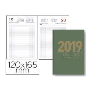 DIETARIO 2019 LEDERPAPEL 12X16,5CM