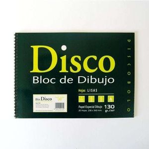 BLOCK DIBUJO FOLIO LISO 130GRS. DISCO