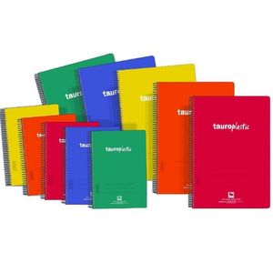 BLOC FOLIO 2 RAYAS 3,5 POLIPROPILENO TAURO PLASTIC