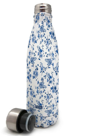 BOTELLA TERMO INOX 500 ML FLORES NERTHUS