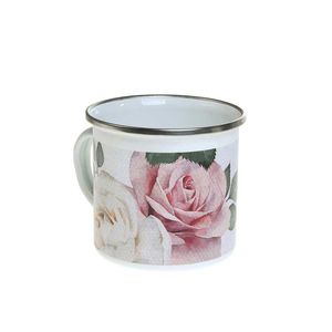 TAZA ACERO ESMALTADO ROSES BUSQUETS