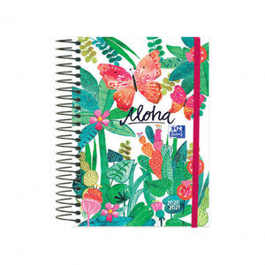 AGENDA ESCOLAR 2020 / 2021 DIA PAGINA ALOHA OXFORD