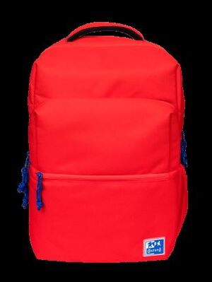 MOCHILA 42CM ROJA B-READY OXFORD