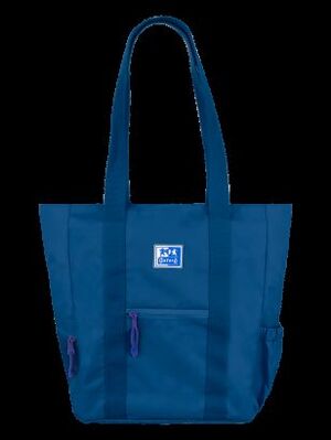 BOLSO TOTE BAG AZUL MARINO B-READY OXFORD