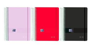 AGENDA ESCOLAR A6 2024/2025 DIA PAGINA POLIPROPILENO OXFORD