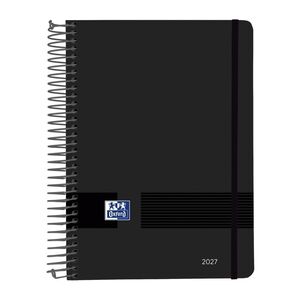 AGENDA 2027 DIA PAGINA LIVE&GO 15X21CM NEGRA OXFORD
