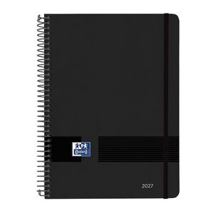 AGENDA 2027 SEMANA VISTA LIVE&GO 15X21CM NEGRA OXFORD