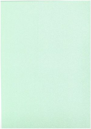 CARTULINA 50X65 CM 330 GR PURPURINA VERDE CLARO SADIPAL