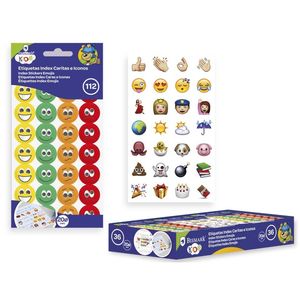 GOMETS CARITAS E ICONOS 20MM 112 UNIDADES BISMARK