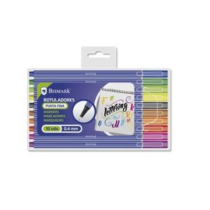 SET 10 ROTULADORES PUNTA PASTEL LETTERING BISMARK