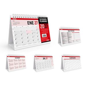 CALENDARIO 2027 SOBREMESA PARA ESCRIBIR 21X14CM INGRAF