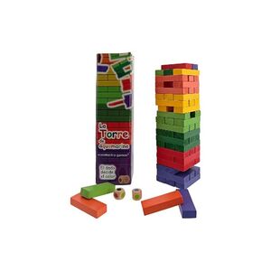 JUEGO LA TORRE TAMAÑO COLORES TRAVEL