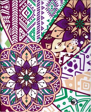 ARCHIVADOR A4 4 ANILLAS 45CM VIOLETA KARMAN