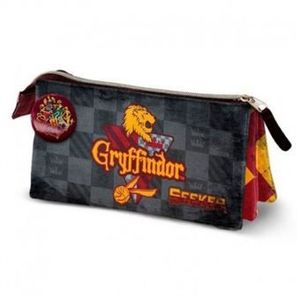 PORTATODO TRIPLE QUIDDI GRYFFINDOR HARRY POTTER