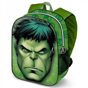 MOCHILA 3D HULK MARVEL 31CM KARACTERMANIA