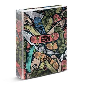 ARCHIVADOR FOLIO PRODG MULTICOLOR CARPETA 2 ANILLAS SKATE PILE