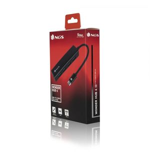 USB-C A 4 PUERTOS HUB USB3.0 TRANSMISION DE DATOS DE ALTA VE