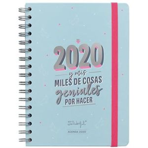 AGENDA SEMANA VISTA 2020 Y MIS MILES DE COSAS GENIALES POR HACER MR. WONDERFUL