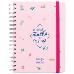 AGENDA 2020 DIA PAGINA TENDRAS MUCHO QUE CELEBRAR MR. WONDERFUL