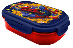 SANDWICHERA CON CUBIERTO SPIDERMAN