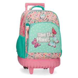 MOCHILA CARRO COMPACT 2 RUEDAS SAVE THE PLANET MOVOM
