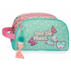 NECESER ADAPTABLE DOBLE COMPARTIMENTO SAVE THE PLANET MOVOM